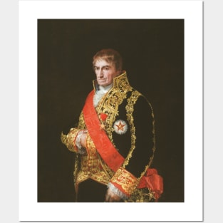 Portrait of General Jose Manuel Romero by Francisco Goya Posters and Art